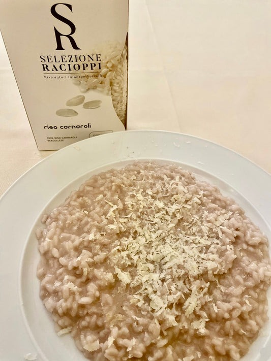 Risotto Al Castelmagno Con Riso Carnaroli Selezione Racioppi