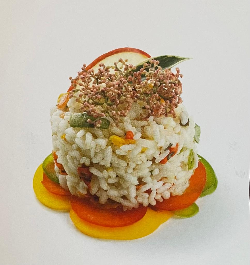 Risotto Ai Peperoni Con Riso Carnaroli Vercellese Pronto In Busta Gr.250 - Pronto In 16 Minuti - Naturalia