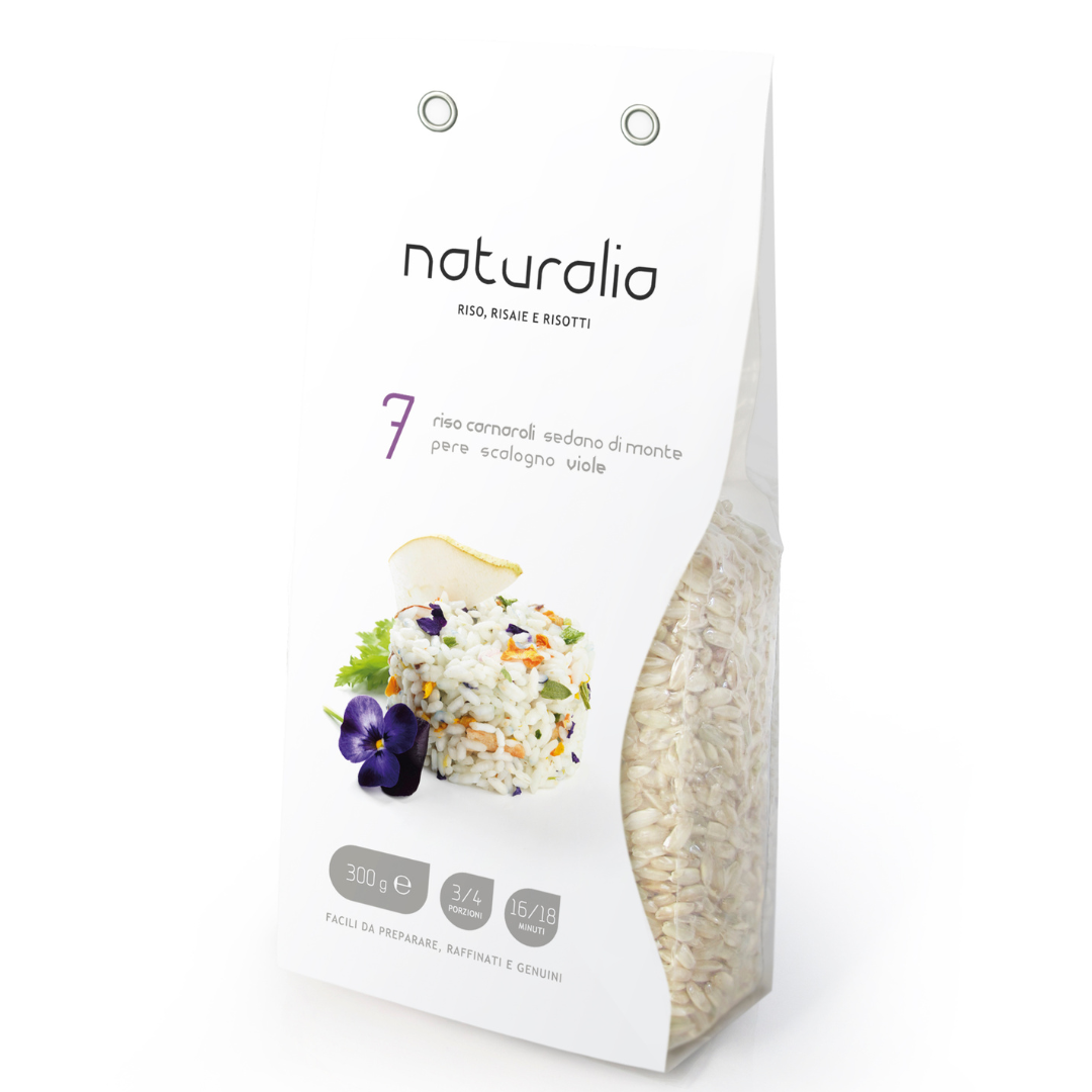 Risotto Al Sedano Di Monte Con Riso Carnaroli Vercellese Gr.250 - Naturalia