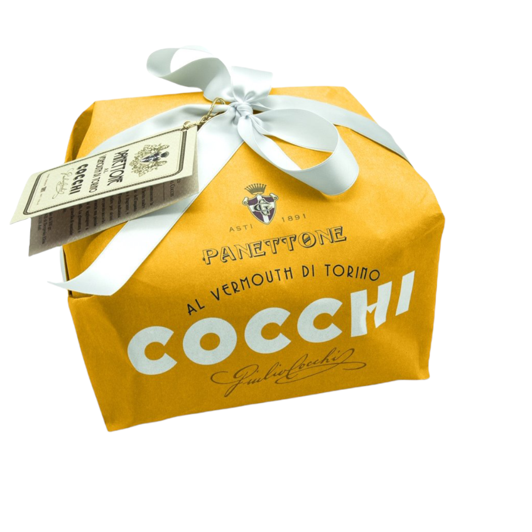 Cocchi Panettone al Vermouth di Torino da 1 Kg - Selezione Racioppi