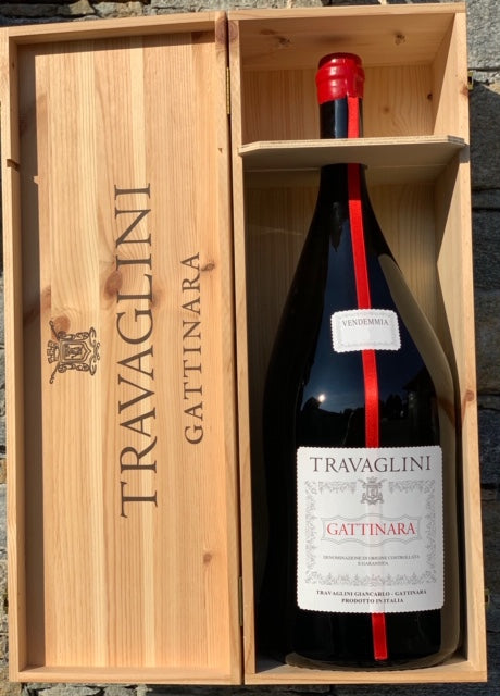 Travaglini Gattinara con cassetta in legno 6 Lt. - Selezione Racioppi