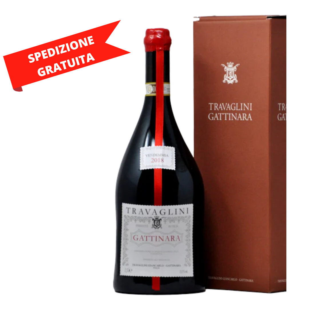 Gattinara Vendemmia 2019 con astuccio 1,5 Lt - Travaglini - Selezione Racioppi