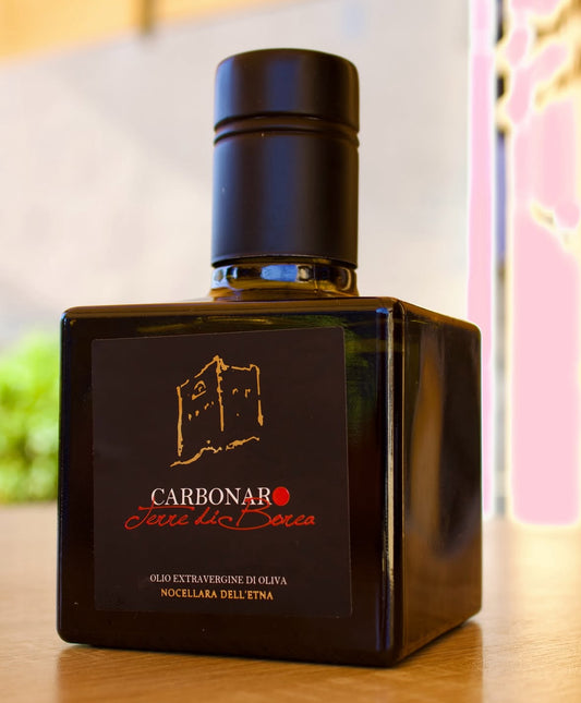 Olio extra vergine di oliva
Vocellara dell'Etna Carbonaro 0,25L